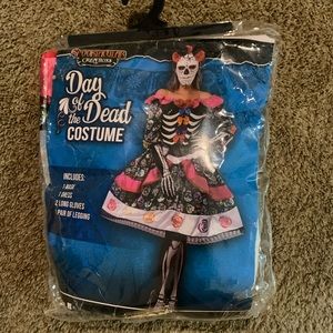Woman Adult Small Day of the Dead Halloween costume New